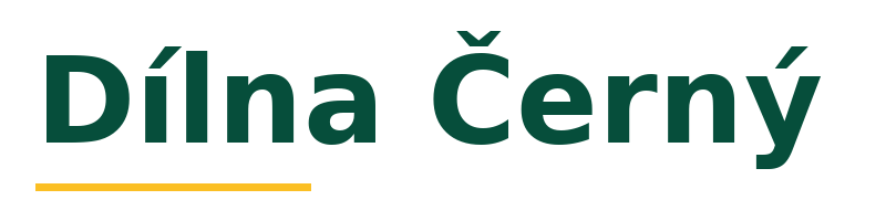 Dílna Černý logo